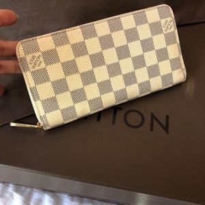 Louis Vitton Riviera Azur zippy wallet